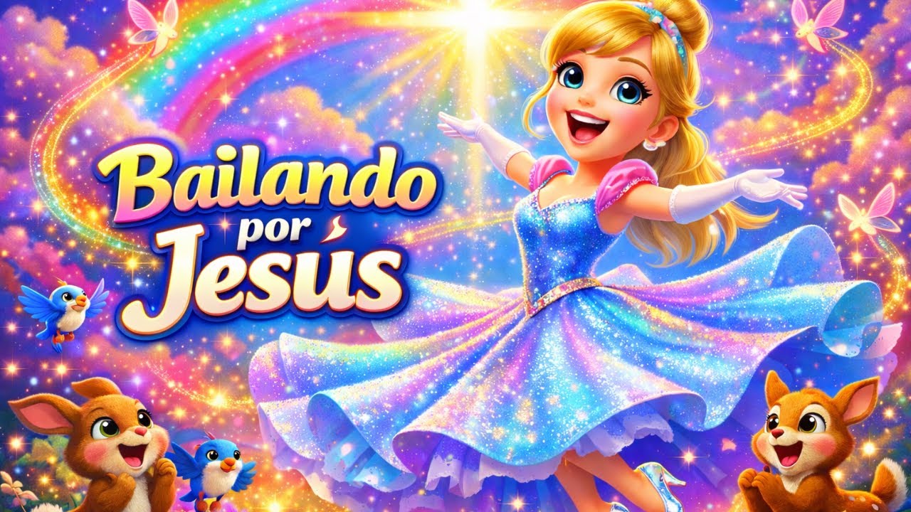Cenicienta Bailando para Jesús 💃✨ | Canción Cristiana Infantil con Alegría