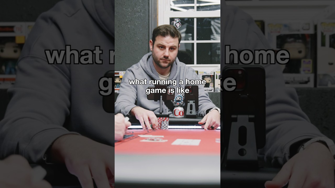 Losing at your own house is the worst. #poker #pokerplayer #homegame #pokervlog