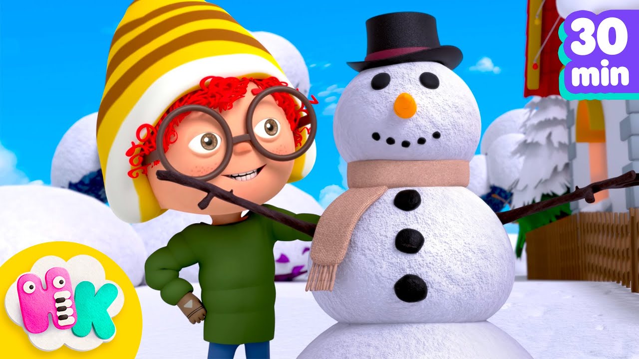Canzone del Pupazzo di Neve ☃️❄️ Canzoni inverno bambini | HeyKids Italiano