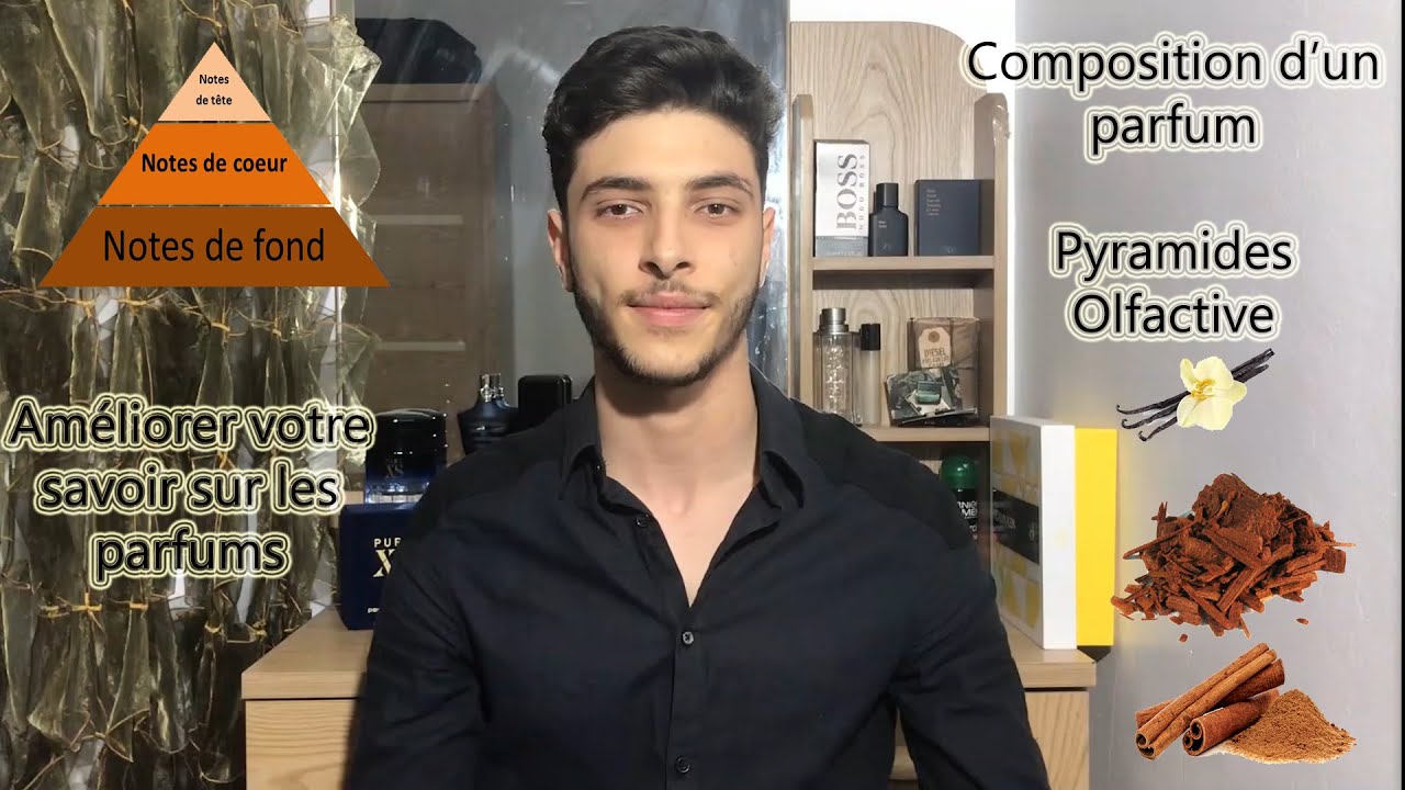 Comment est composé un parfum (Pyramide olfactive) (Darija/Français)