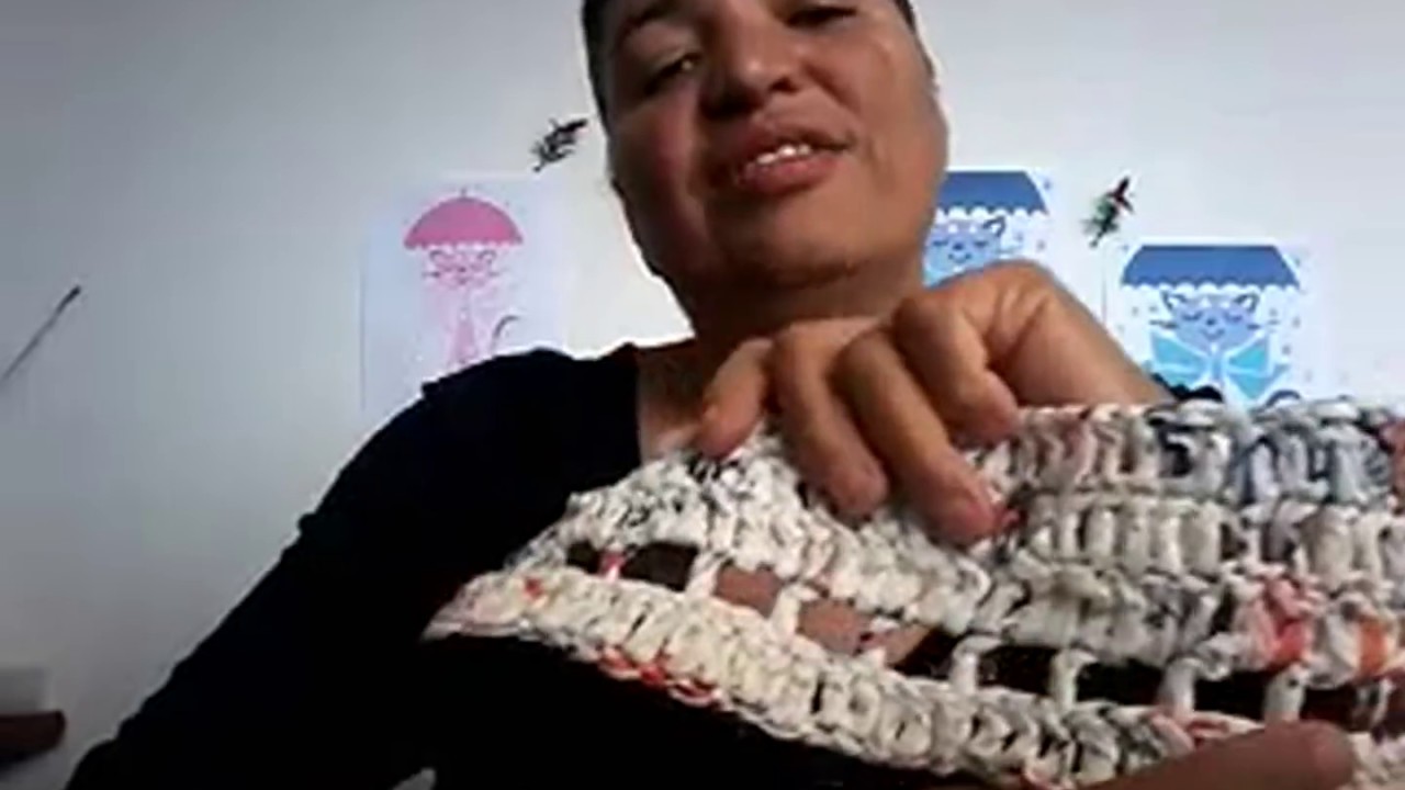 Croché de Sacola Plastica