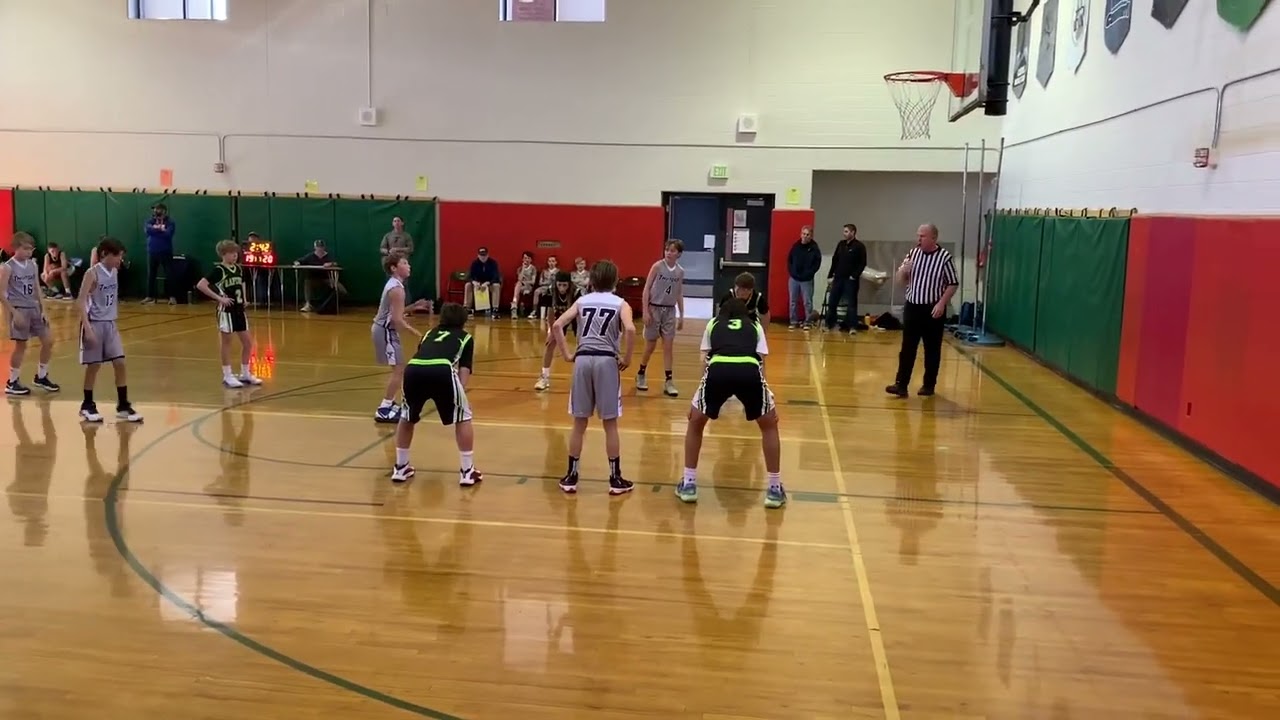 7th Grade Thunder Basketball Playoff 2.5.22