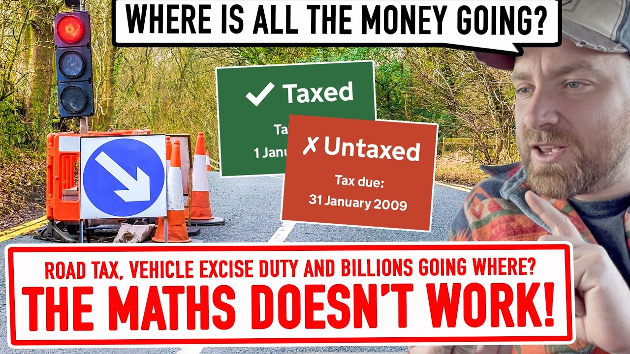 ROAD TAX... Where is all the money? The numbers WILL SHOCK YOU