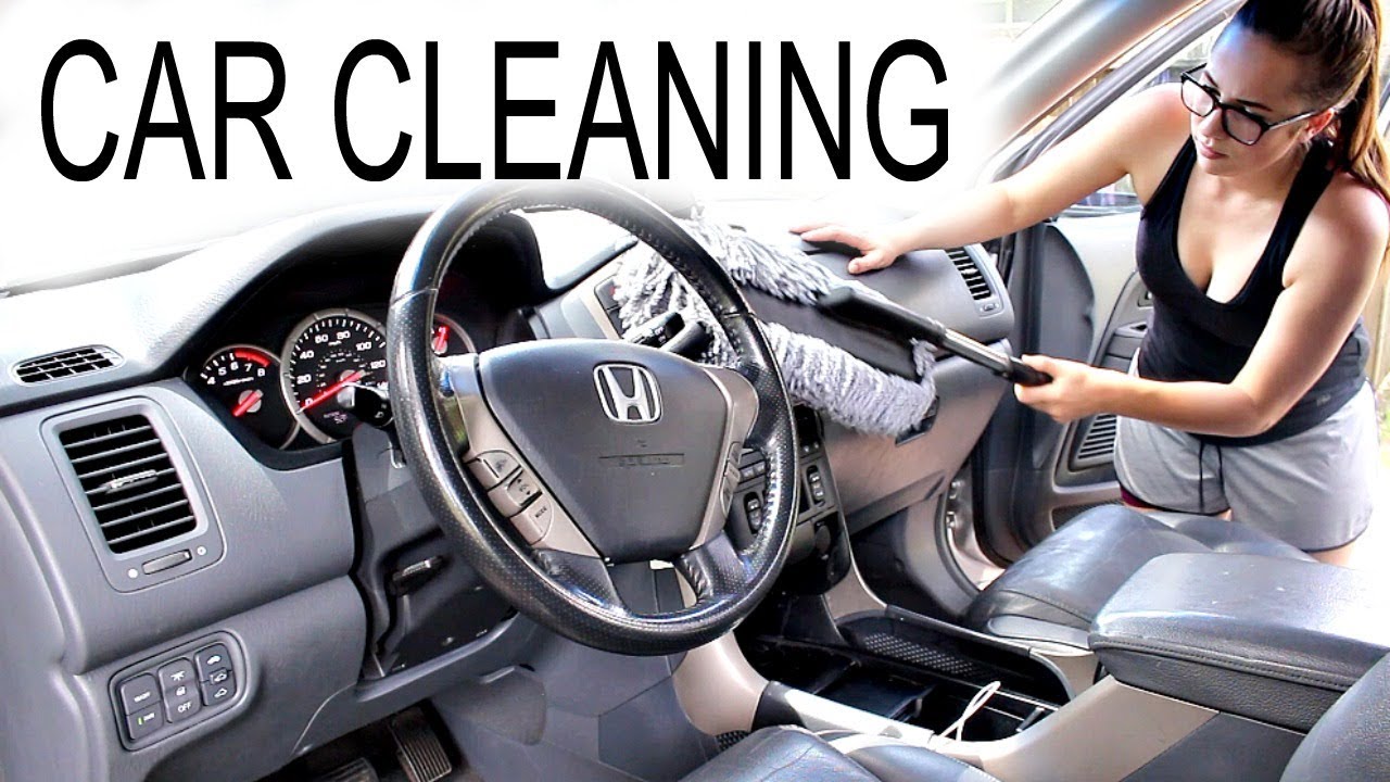 HOW TO CLEAN YOUR CAR! CAR CLEANING HACKS!