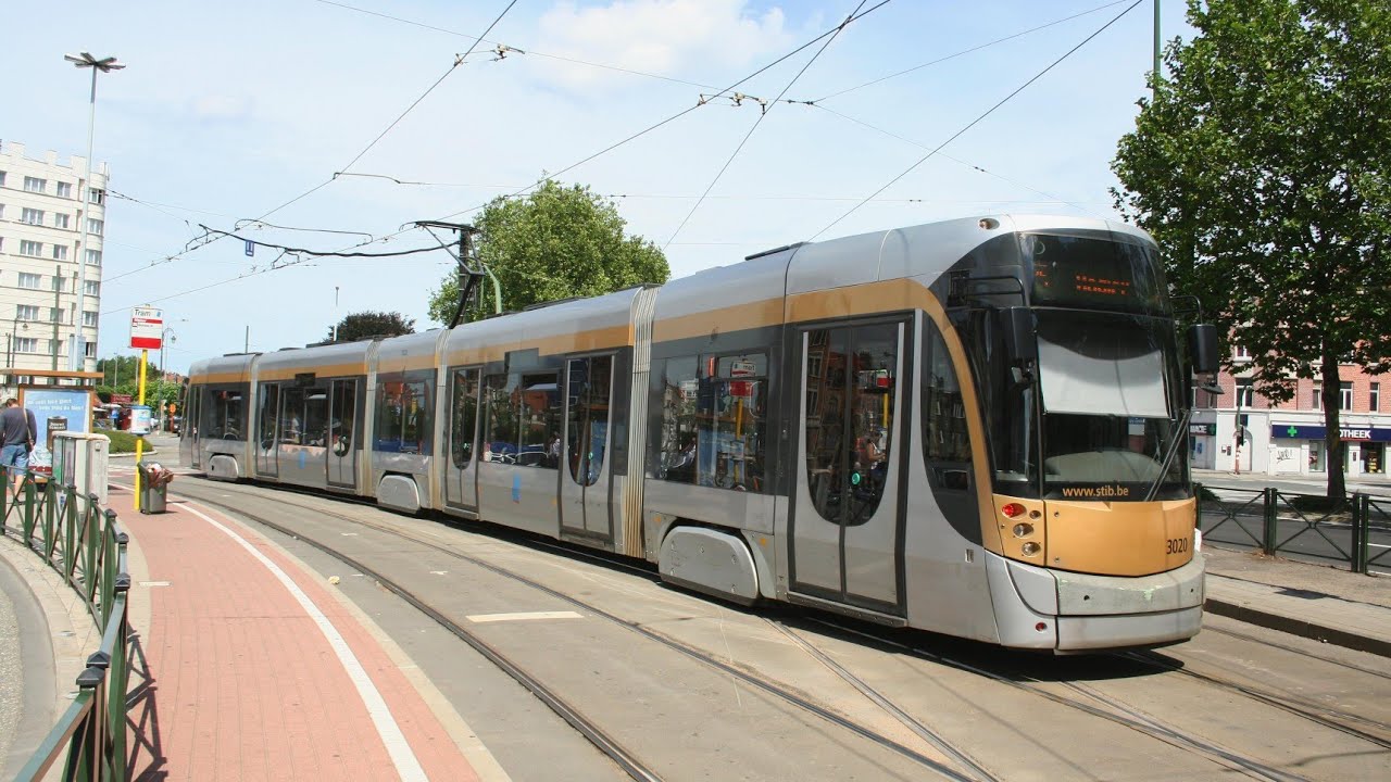 🇧🇪🚊2️⃣5️⃣ Cab Ride STIB-BRUSSELS - Line 25 :  Boondael to Rogier. January 2024.©️Vincent Daoust