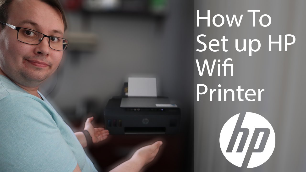 HP Smart Tank 515 - wireless printer setup