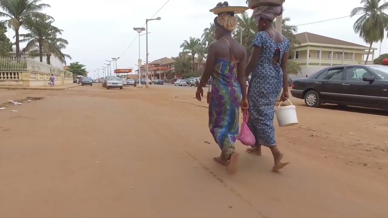 CIDADE DE BISSAU (Guiné Bissau)  Filmada de cima por um drone | video by António Félix