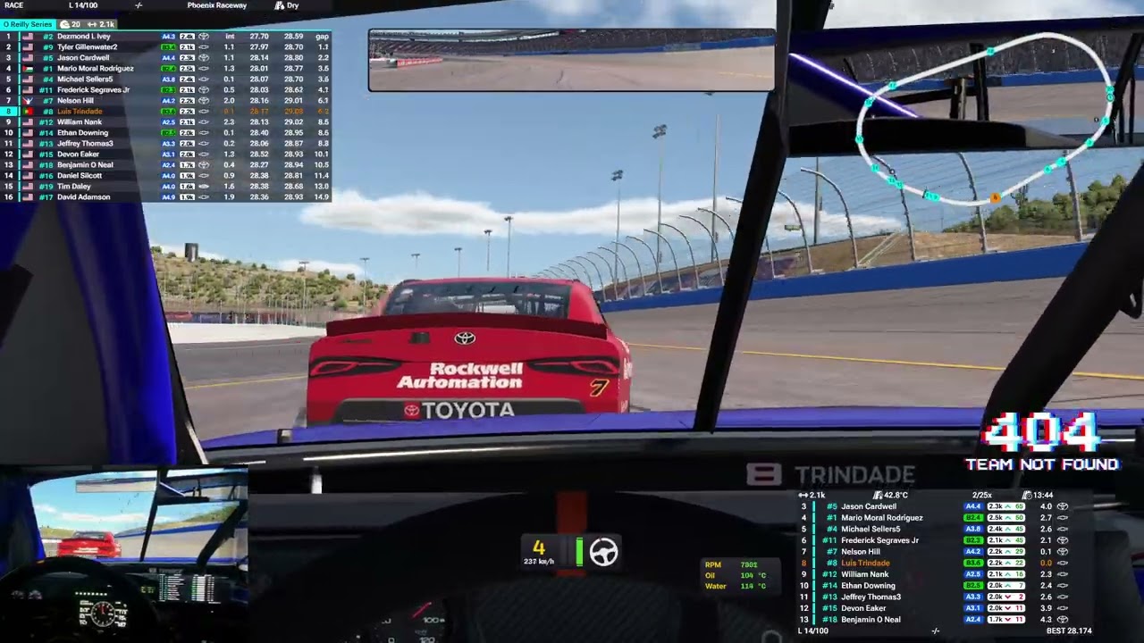 NASCAR iRacing Class B Series @Phoenix Raceway