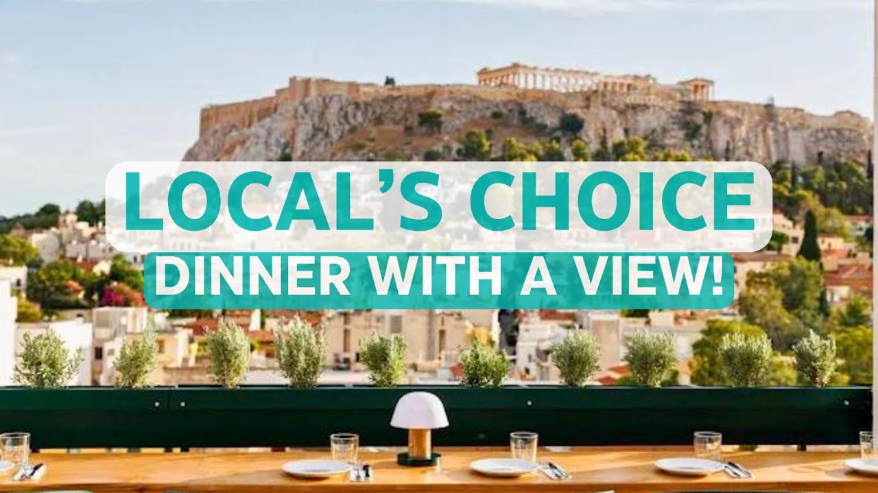 MUST TRY FOOD in ATHENS - Acropolis View (Athens Travel Guide 2025)!