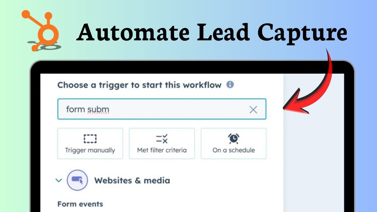 How to use automation with forms in HubSpot (Task Automation)