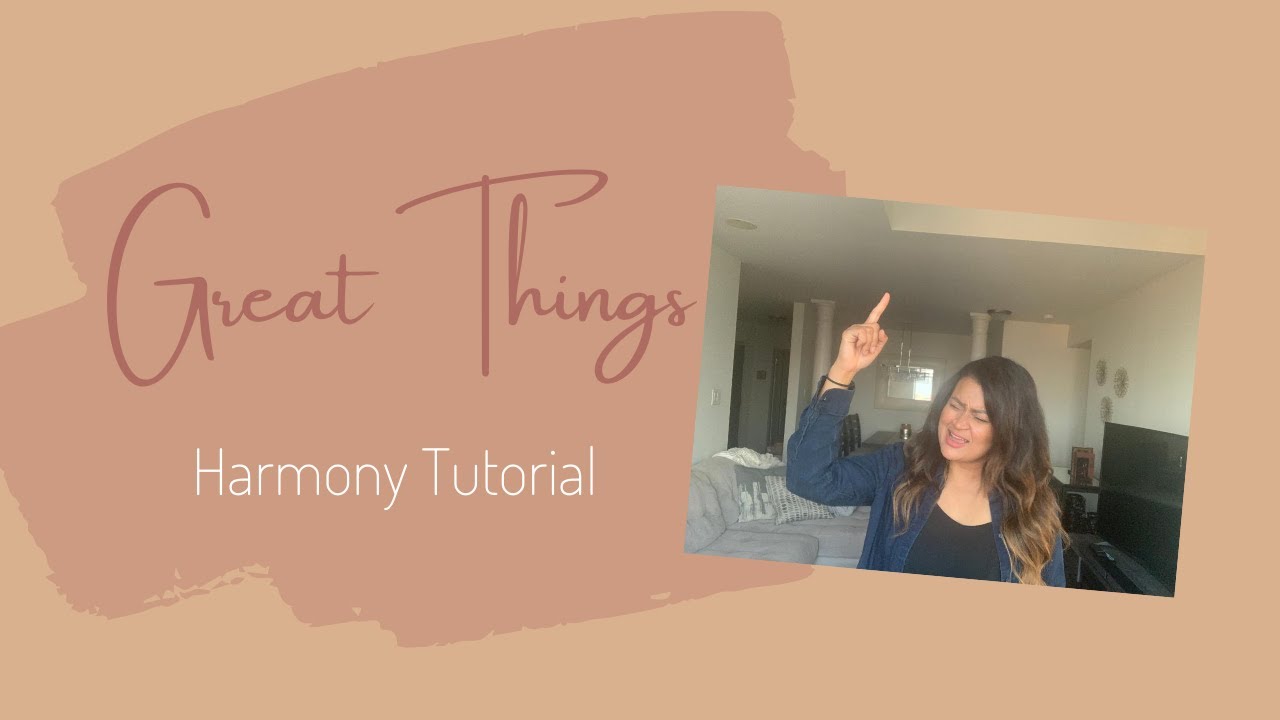 GREAT THINGS by Phil Wickham | HARMONY TUTORIAL in 3 mins :)