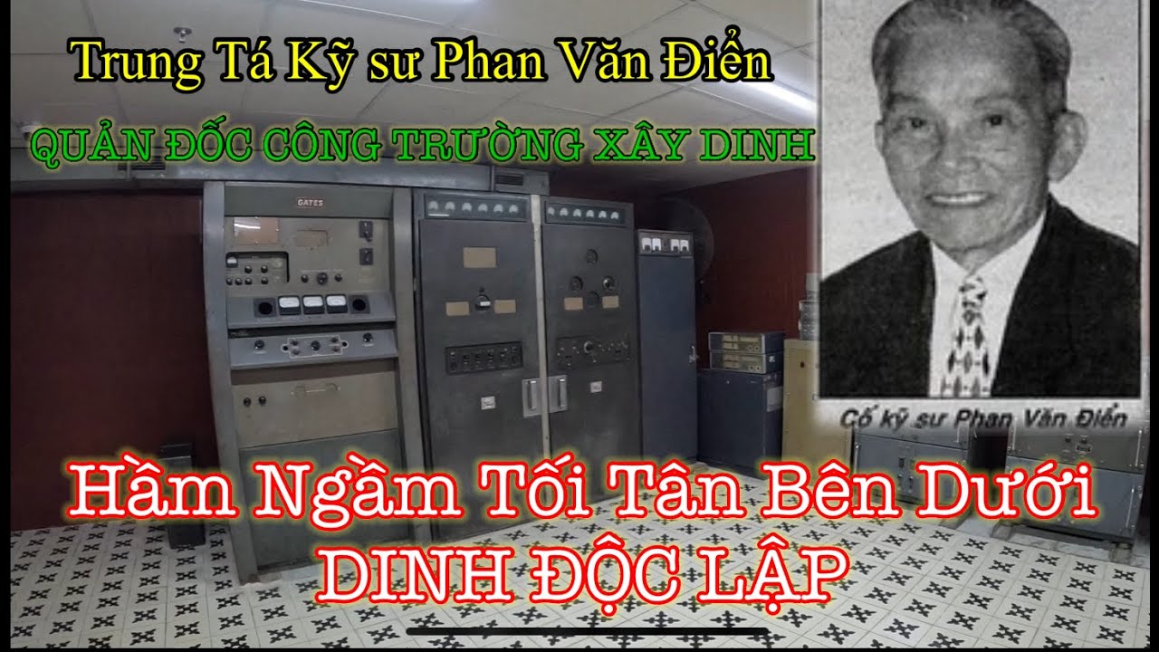 Quản đốc công trường xây dựng Dinh Độc Lập và đường hầm bên dưới dinh hiện nay ra sao.
