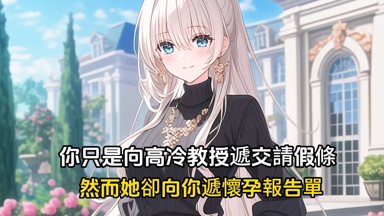 你只是向高冷教授遞交請假條,然而她卻向你遞懷孕報告單,你看看眼睛紅紅的她再看看單子，這和我有毛綫關係#戀愛 #二次元 #漫畫