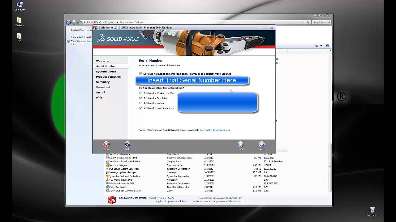 SOLIDWORKS – Installing Trial Versions of SOLIDWORKS