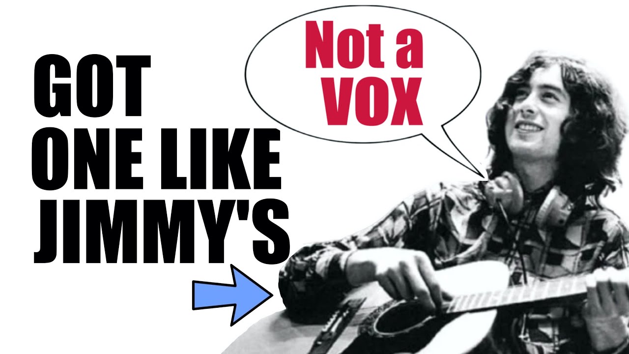 I Get An Acoustic Exactly Like Jimmy Page's