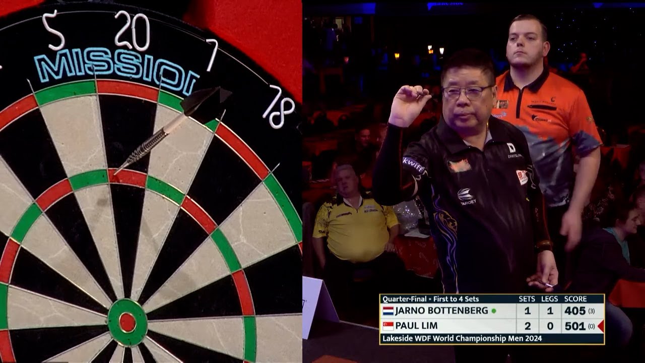 FULL GAME 🎯 Paul Lim vs. Jarno Bottenberg | Quarter Final • WDF World Darts Championships 2024