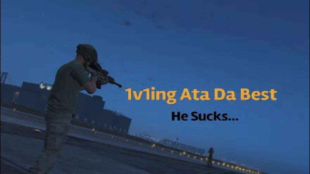 So I 1v1'ed Ata Da Best... His 1v1 Didnt Go As Planned