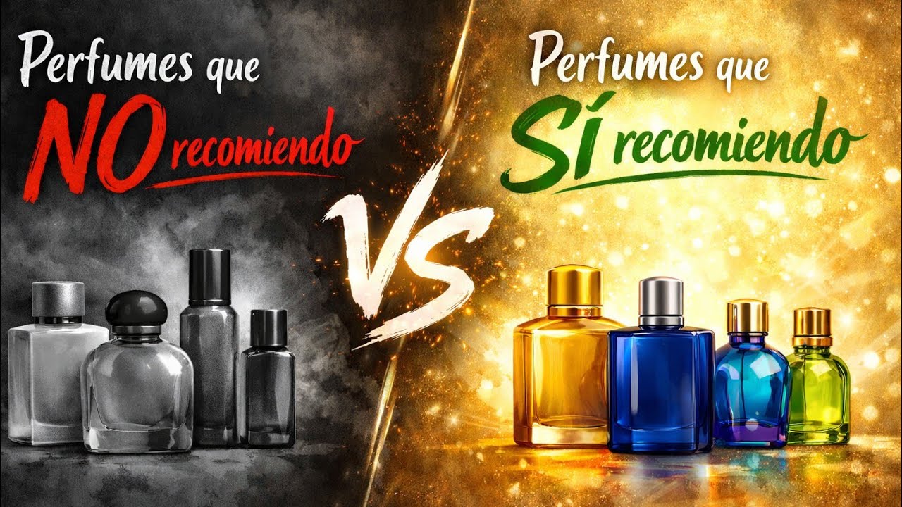 Perfumes que NO TE RECOMIENDO✖️ Versus los que SÍ TE RECOMIENDO✅️