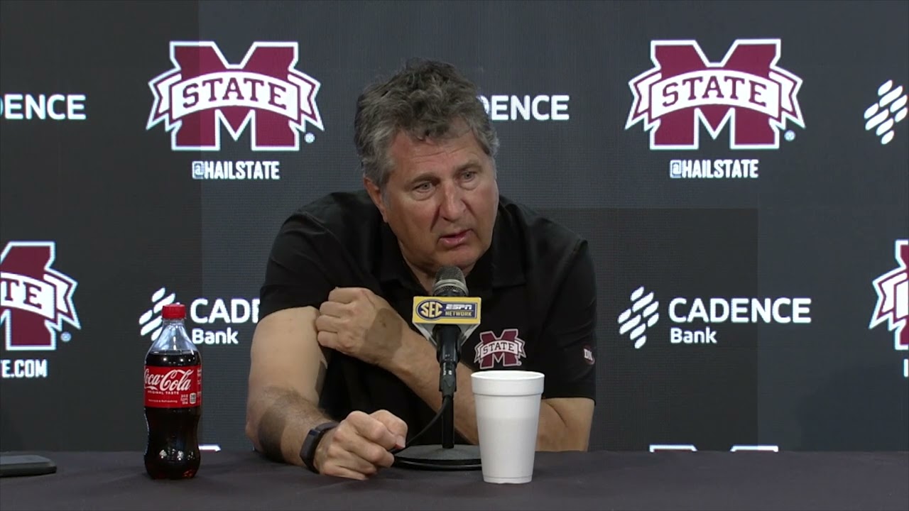 Mississippi State head coach Mike Leach Postgame Presser (Arkansas, 10-08-22)