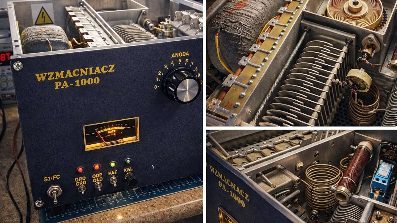 HF Linear Amplifier GS35B - Lampowy Wzmacniacz mocy HF