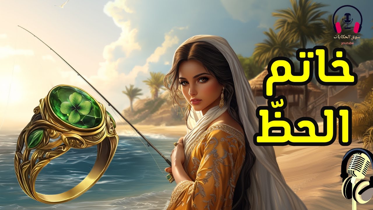 قصة خاتم الحظ، من القصص الخيالية المشوقة قبل النوم، ضع السماعات واستمع، سوق الحكايات والقصص