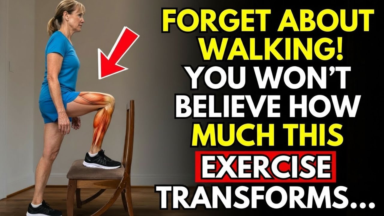 FORGET ABOUT WALKING! This Exercise Is Restoring Strength to the Legs After 50 | Senior Health Tips