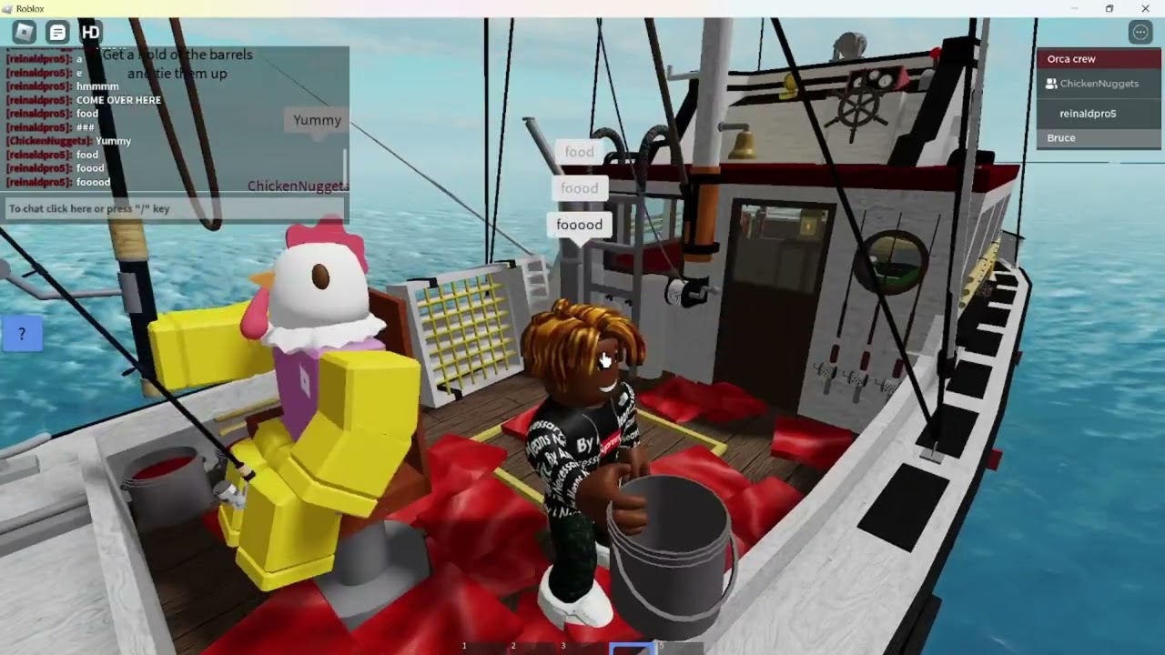 playing with lhadyyo in jaws story
