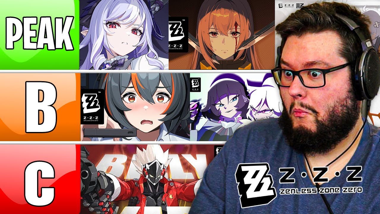 Gacha Newbie Makes Zenless Zone Zero Character Teaser Tier List