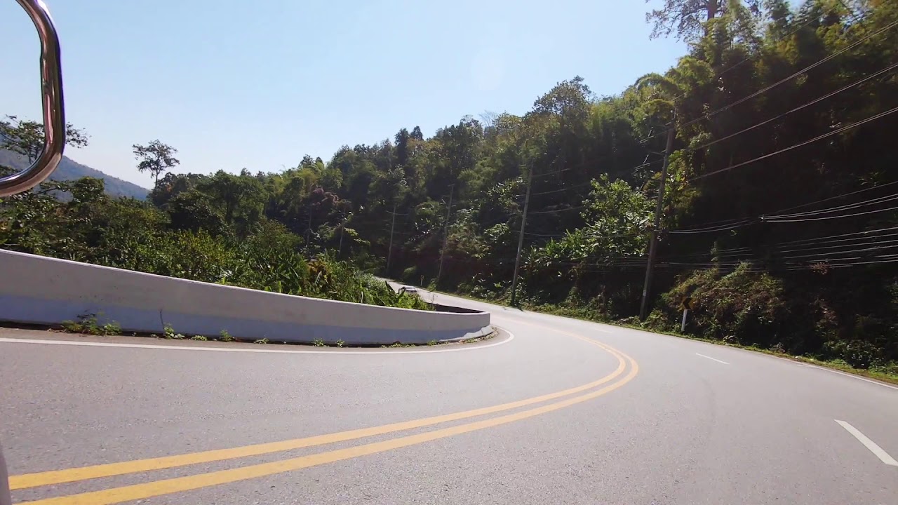 Free Stock Footage- Rear view Driving  car