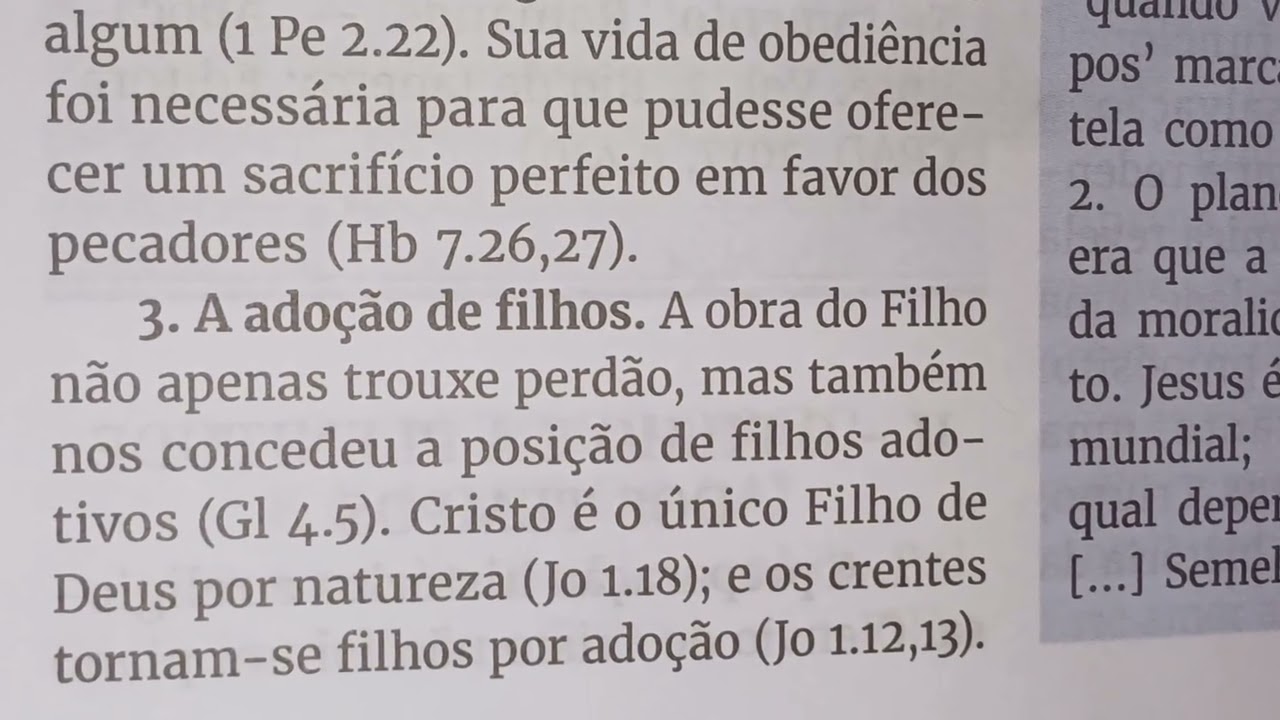 O PAI ENVIOU O FILHO - 3° LIÇÃO DO 1° TRIMESTRE DE 2026