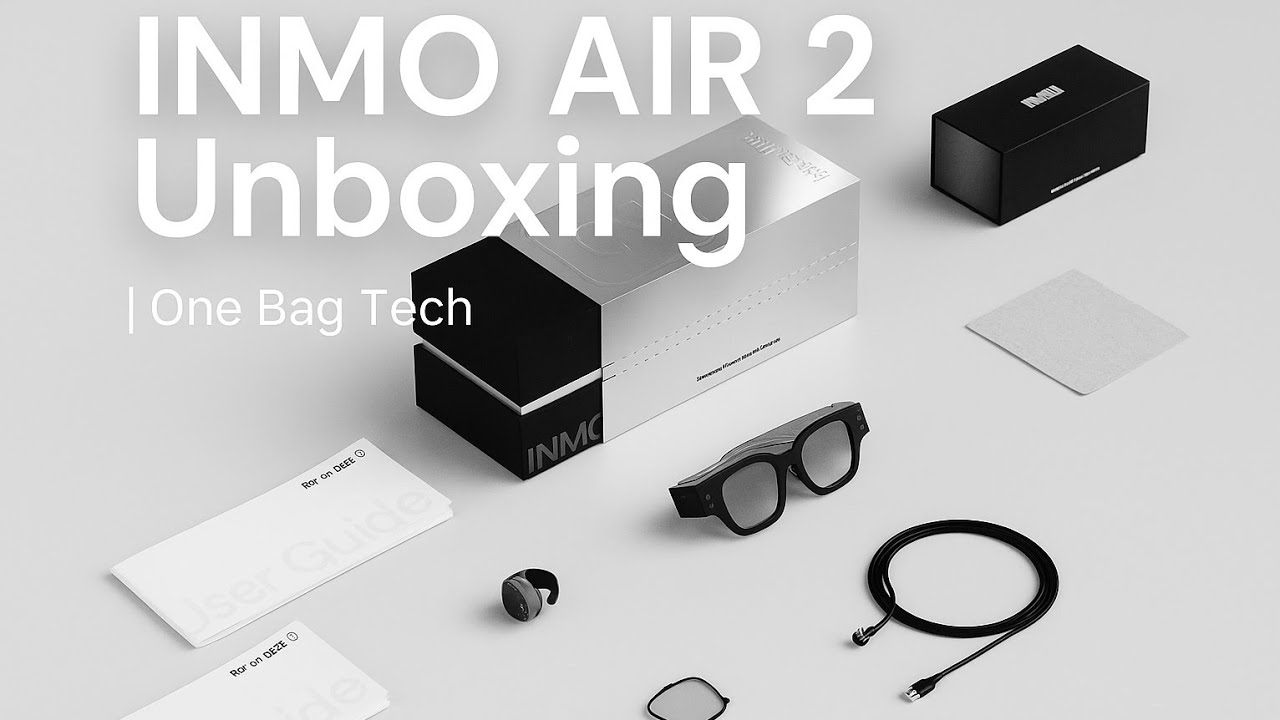INMO Air 2 AR glasses unboxing