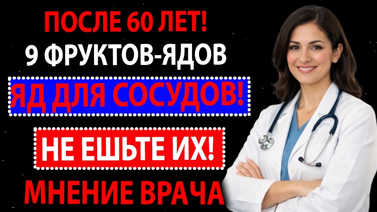 9 фруктов, которые вредят сосудам после 60 лет — врачи предупреждают | Здоровье 60+