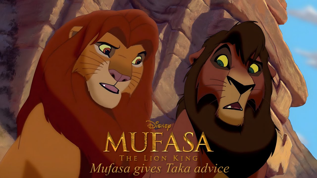 Mufasa gives Taka advice | 2D Version (from 