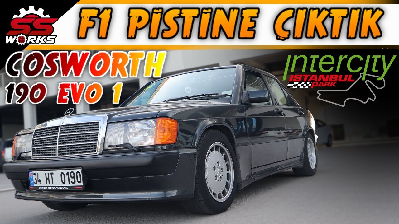 MERCEDES 190 EVO 1 COSWORTH (Formula 1 Pistinde Sürdük - intercity İstanbul Park) SSWORKS