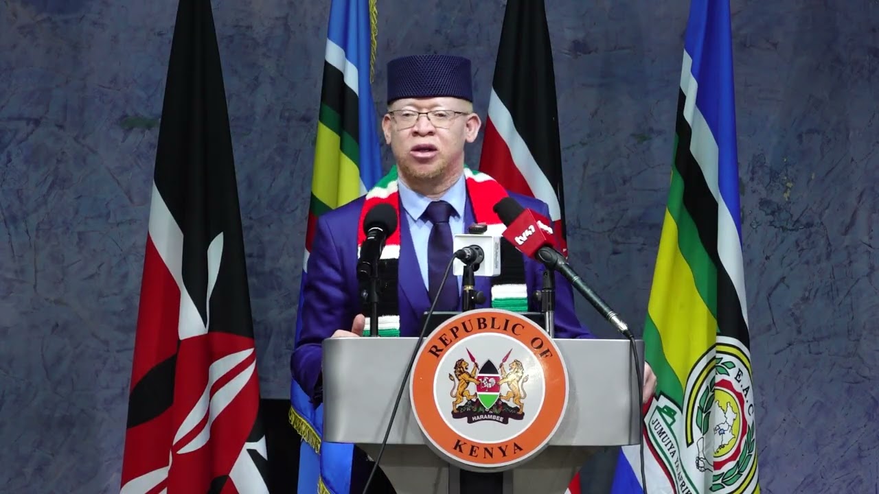 Isaac Mwaura aineenea maundu ma  ulusani na utumii muthuku wa mali ya mwenenthi