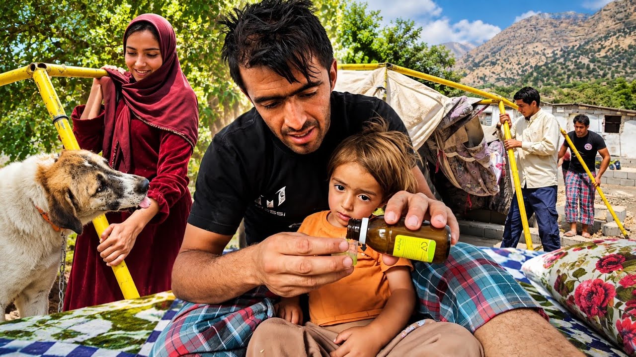 Hard Days at the Farm! ⛺☀️ Radman Gets Sick as Ali Works to Bring Light to the Family