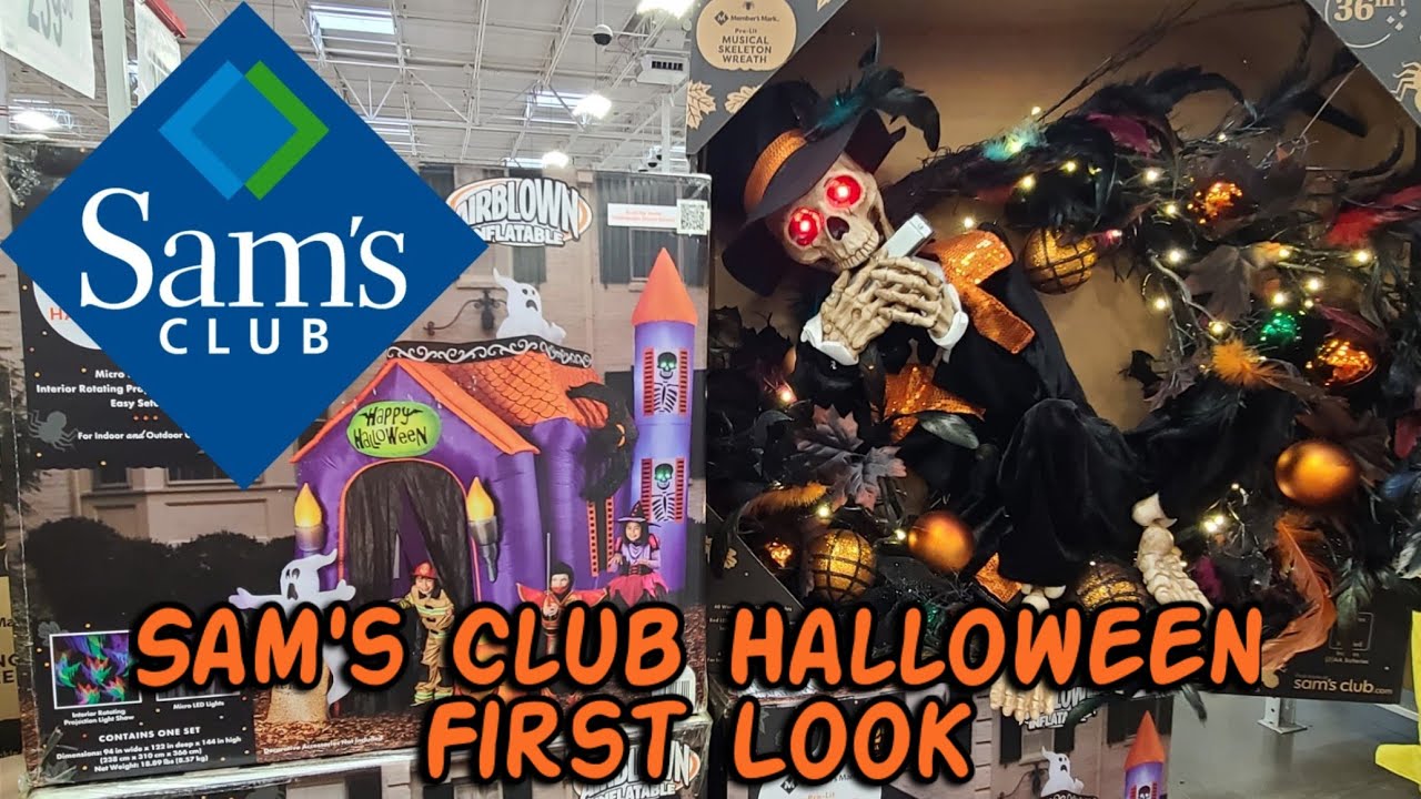 Sam's Club Halloween 2022 Decor First Look