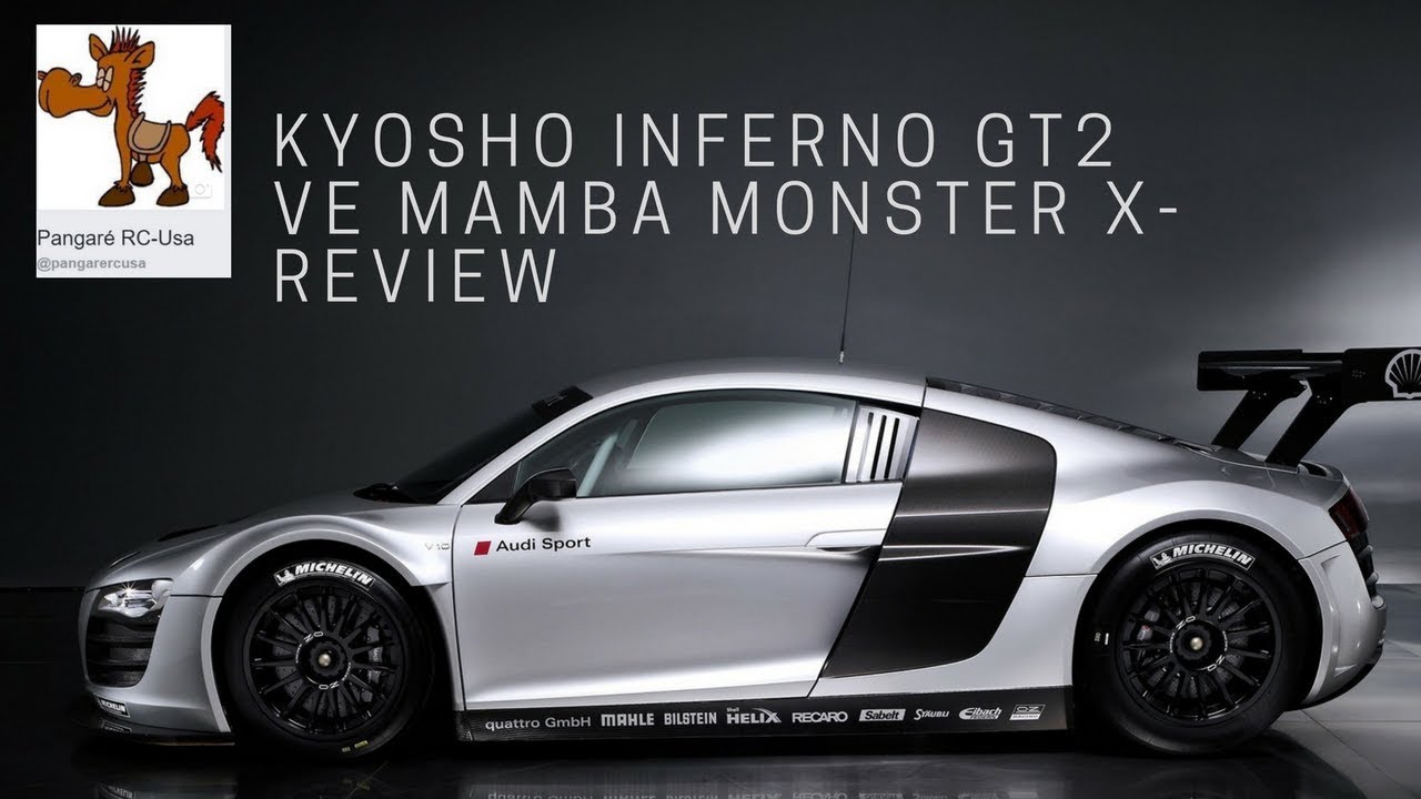 Meu RC Carro de Controle Remoto: Kyosho Inferno GT2 VE (eletrico) Mamba Monster X