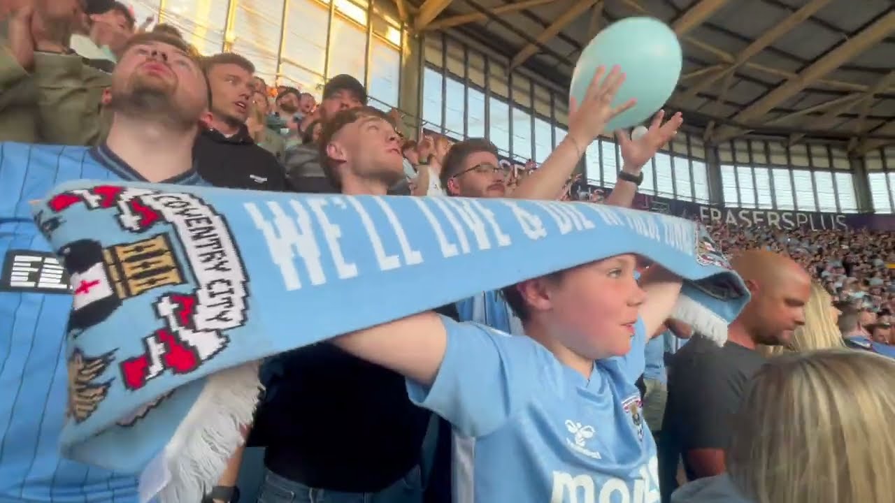 Match Day Vlog 32 EFL Championship Play Off Semi Final 1st Leg  Coventry City Vs Sunderland 9th May