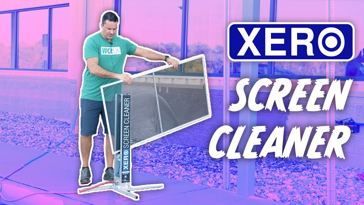 В действии: очиститель экрана XERO