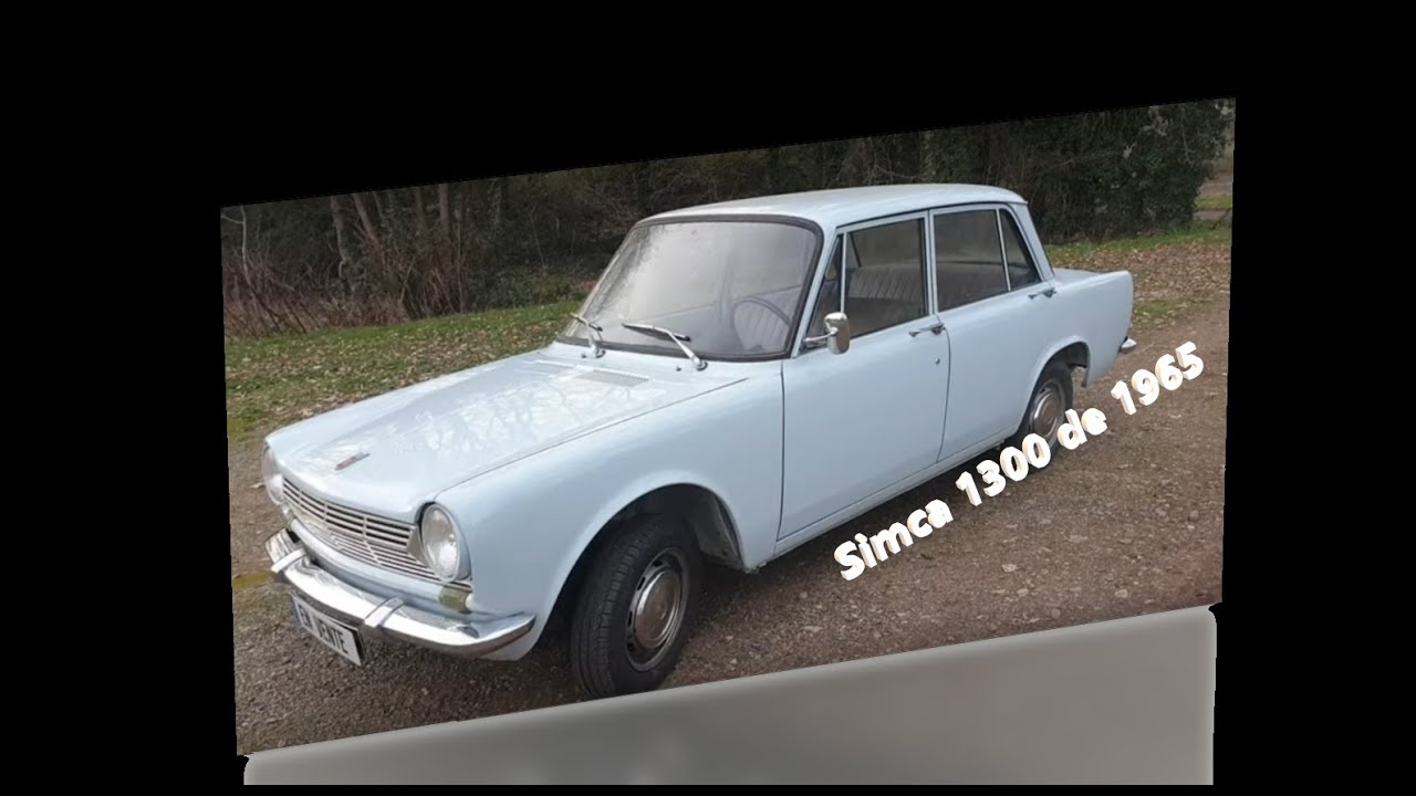 @LPAM12 DPV001 - Présentation SIMCA 1300 année 1965