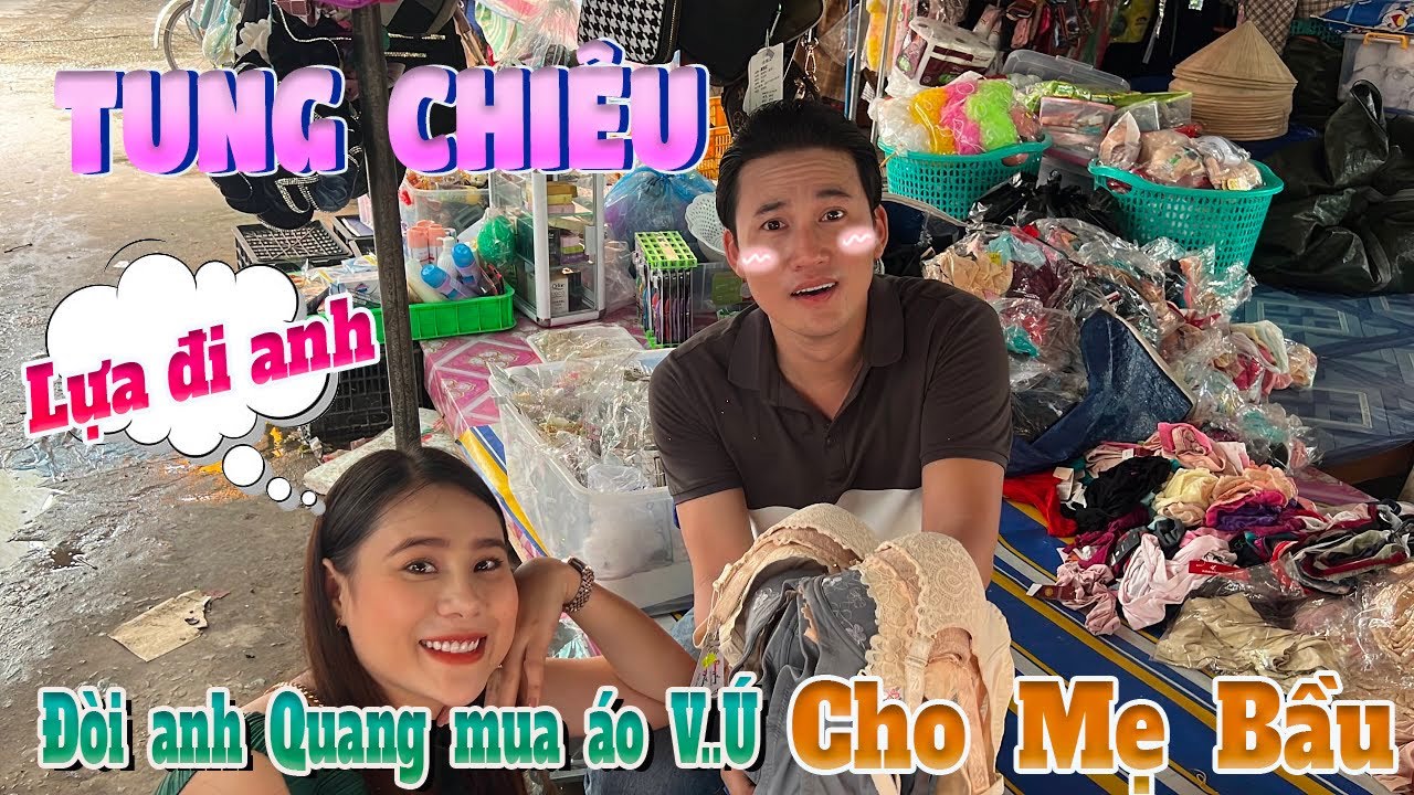 Anh Quang Và Thanh Đoàn đi ăn ko mang theo tiền, HBT tung chiêu đòi Anh Quang mua áo V.ú cho Mẹ Bầu