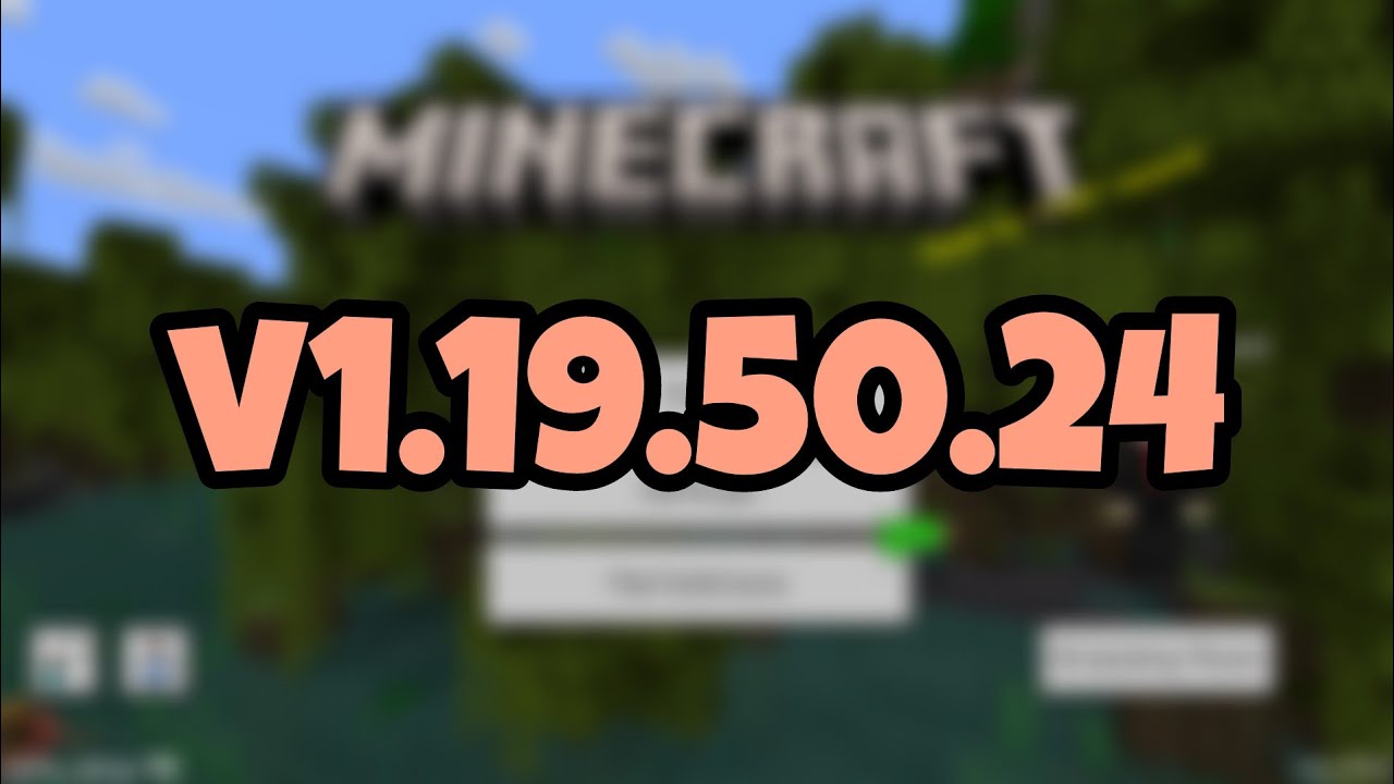 NEW MINECRAFT PE 1.19.50.24 BETA!!! Minecraft Bedrock Edition Update