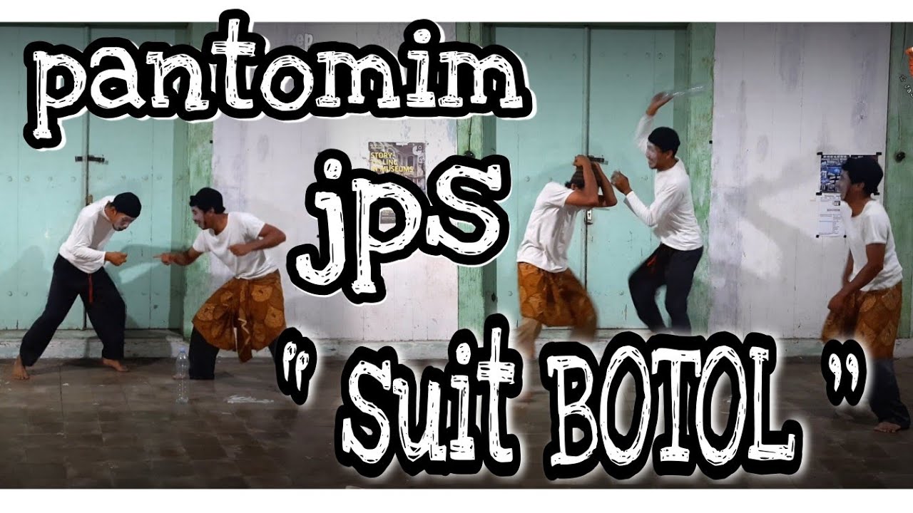 pantomim lucu || suit botol