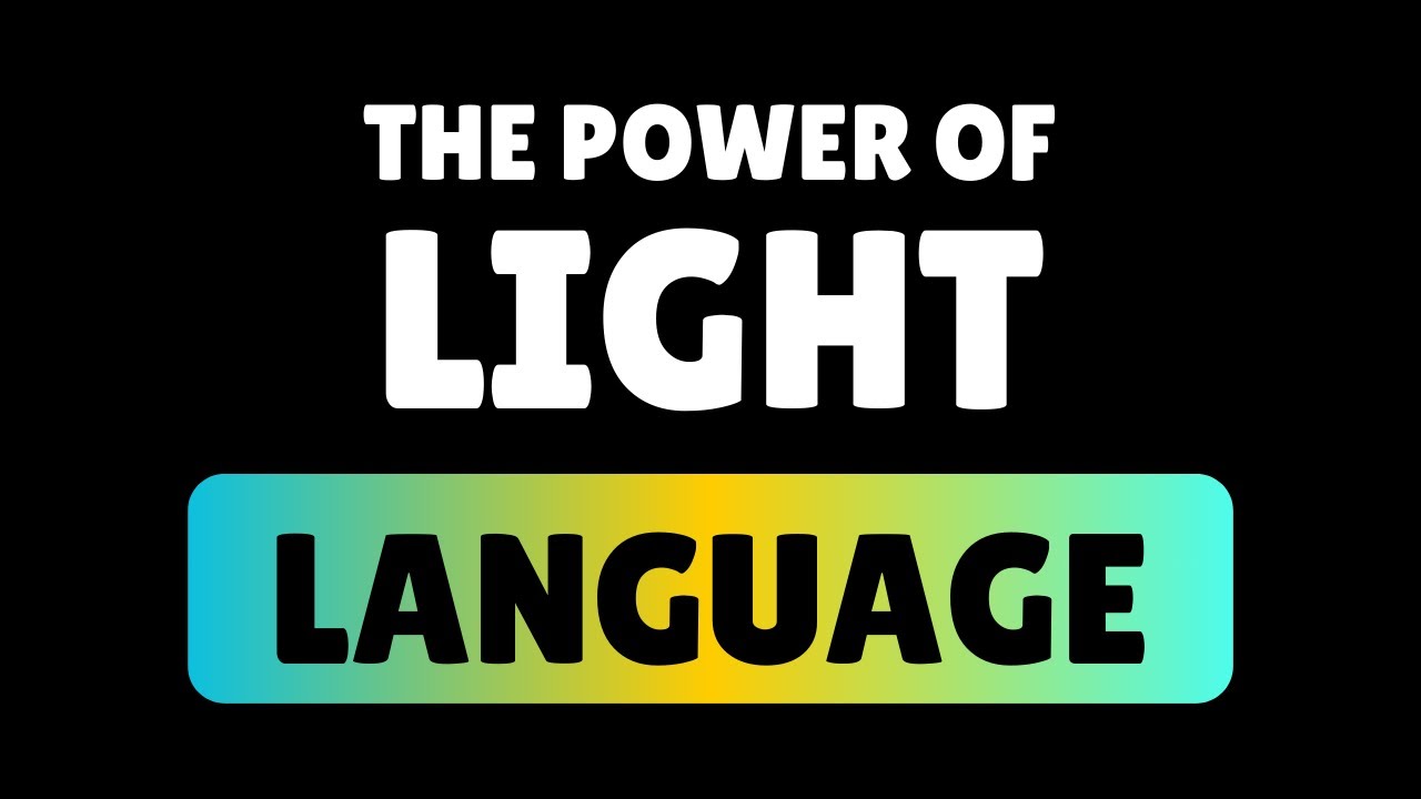 The Power of Light Language - Bashar Darryl Anka Channeling