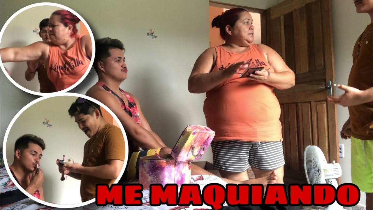 MINHA MÃE ME PEGOU USANDO AS MAQUIAGEM DELA, OLHA NO QUE DEU KKKKKK