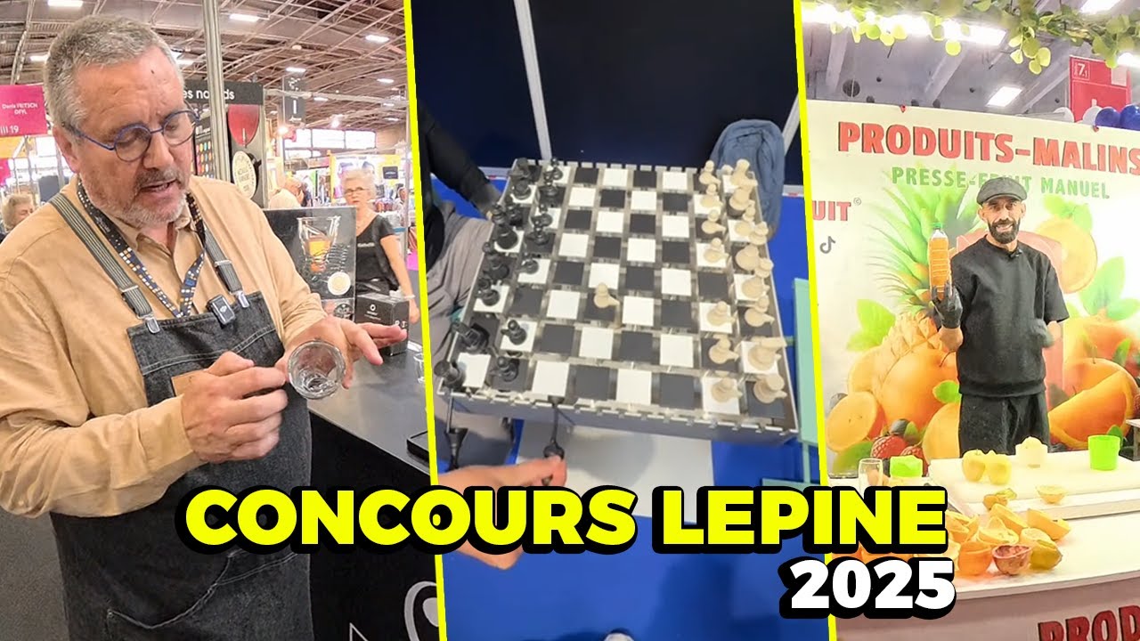 Les meilleures invention du concours l&eacute;pine 2025 !