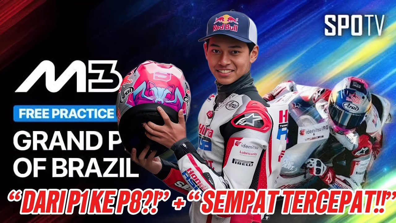 DRAMA BASAH DI BRASIL! Veda Ega Sempat Tercepat, Kok Bisa Finis P8?!