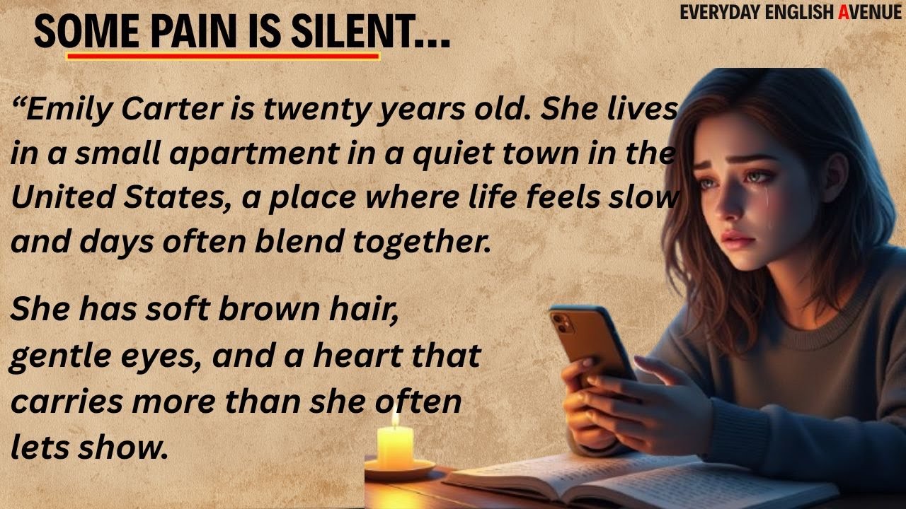 “A Tear-Jerking Story of Courage and Quiet Strength | Emily’s Journey” ||#speakconfidentenglish