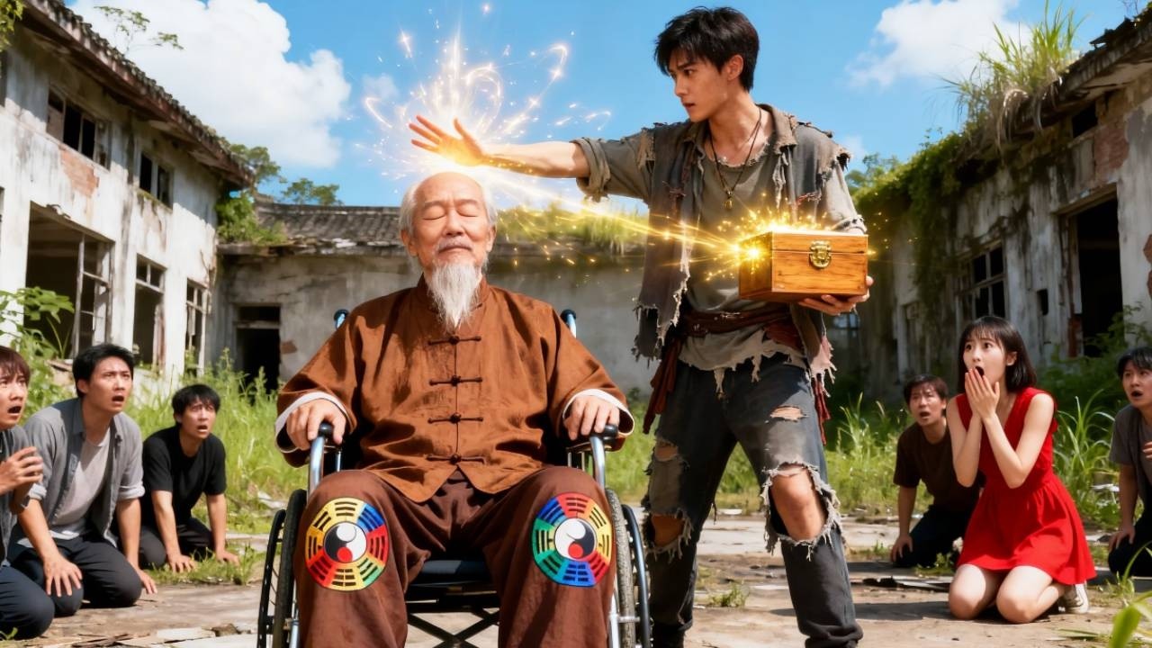 所有人都看不起窮乞丐，卻沒想到他隨手一揮，就治好了首富的隱疾，眾人驚訝跪地！ #drama  #movie